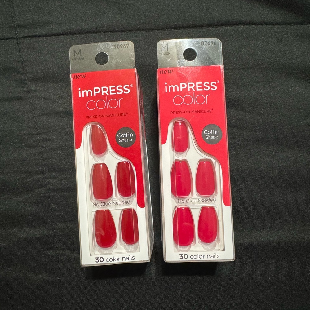 Kiss Impress nails! Brand new. 2 packs.